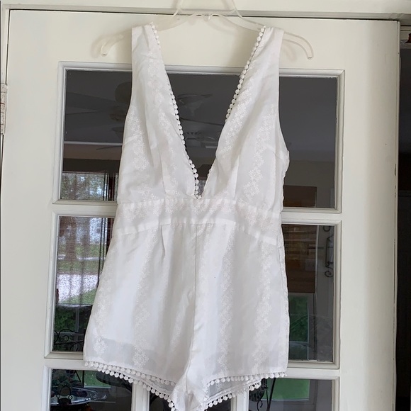 Tobi Pants - Tobi White Romper Tobi Pants - Tobi White Romper